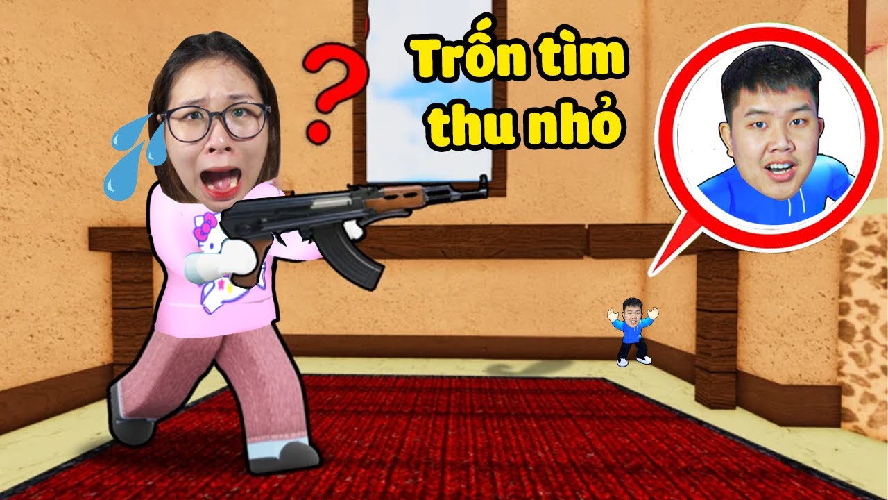 Trốn tìm thu nhỏ biến thành tý hon lẩn trốn khó thấy 2 !? bqThanh Troll Ốc Khó Tìm
