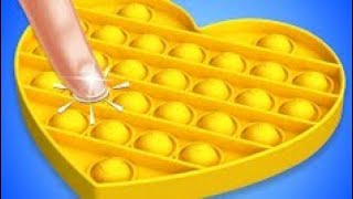 Fidget toys interesting pop it game play #popping#relaxing game screenshot 2