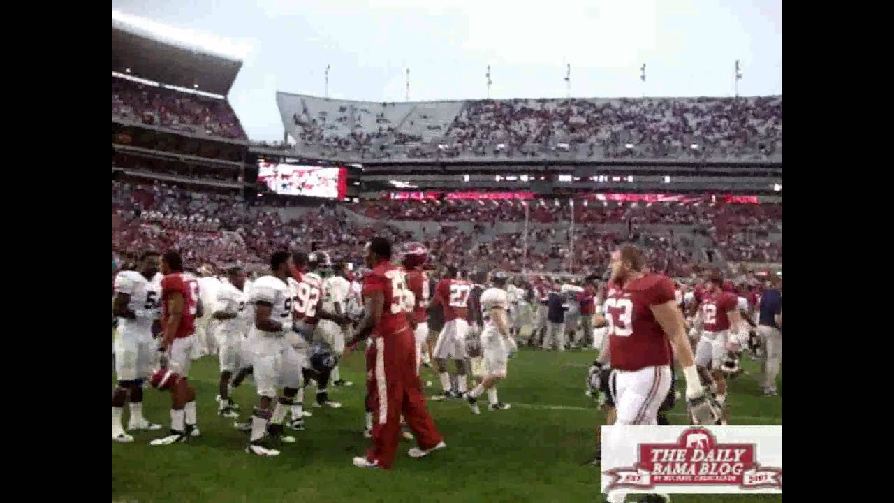 'Rammer Jammer' after Alabama beats Southern YouTube