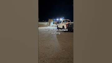 Thumbnail of TSUNAMI WARNING CALIFORNIA #tsunamiwarning #tsunami #tsunamis #California #beach
