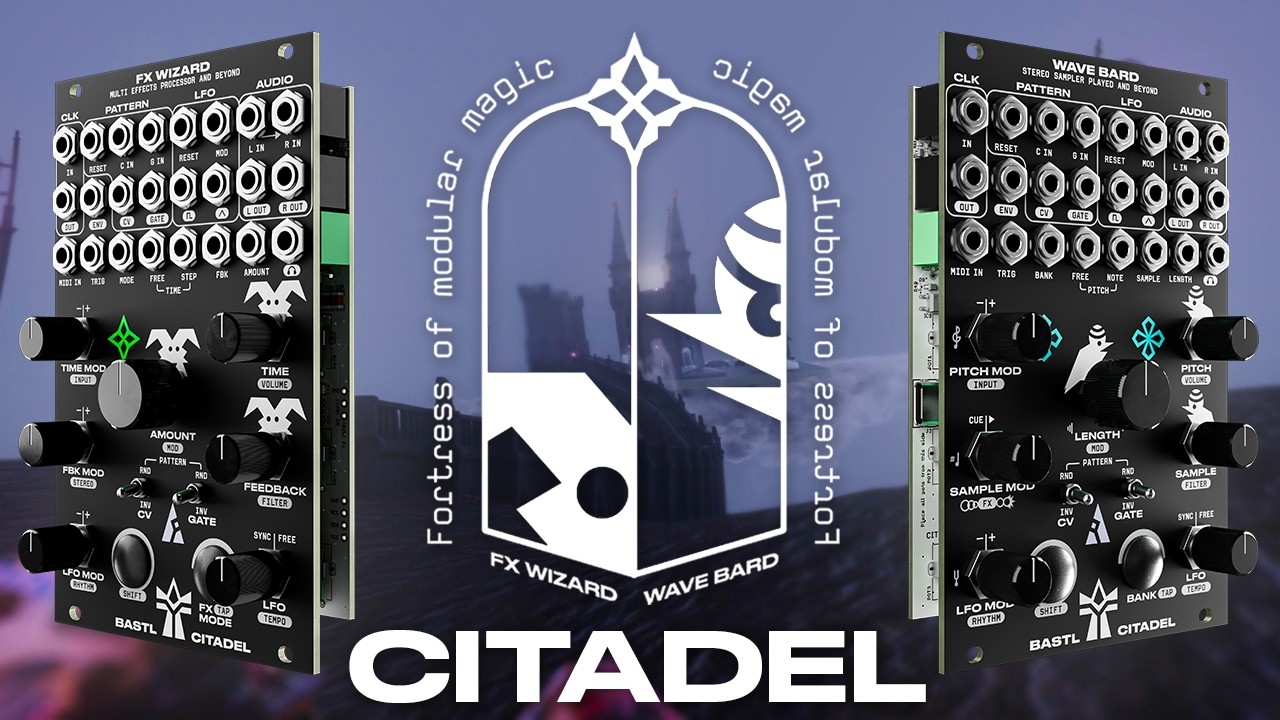 鍵盤楽器 Citadel FX Wizard/ Wave Bard / Alchemist Bastl CITADEL - FX WIZARD Multi-effect processor & WAVE BARD