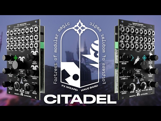 Bastl CITADEL - FX WIZARD Multi-effect processor & WAVE BARD