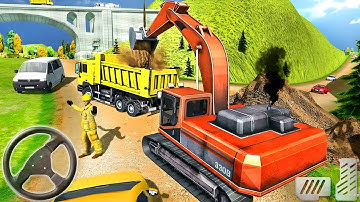 OffRoad Excavator Construction Simulator - Heavy Machines Construction 3D - Android GamePlay
