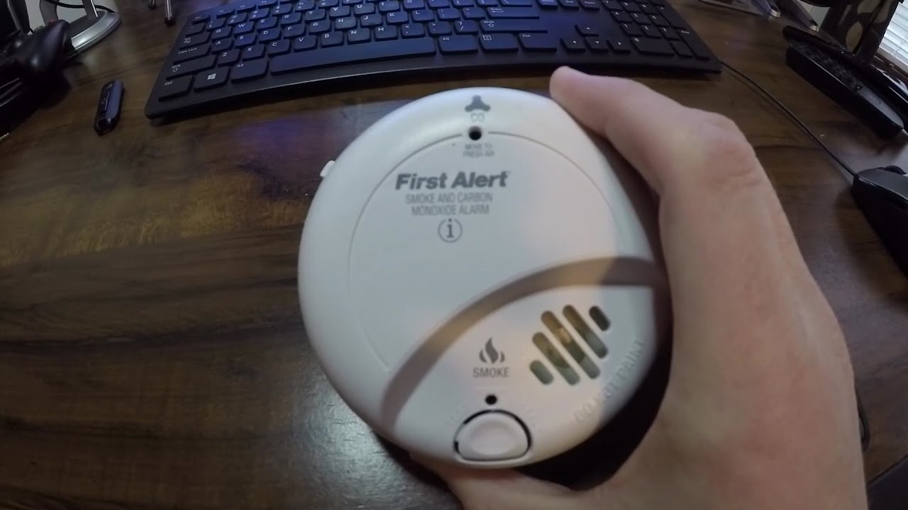 Smoke Alarm Malfunctioning 3 Chirps Not Beeps After New Battery Youtube