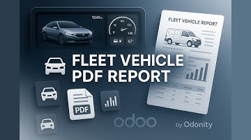 Odoo Fleet Vehicle PDF Report – Print Beautiful Vehicle Reports in One Click | Odonity #odoo