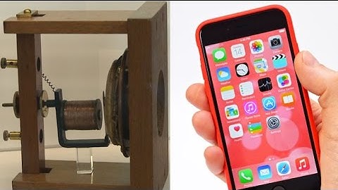 From Alexander Graham Bell to the iPhone 6 -  the history of the telephone in five objects