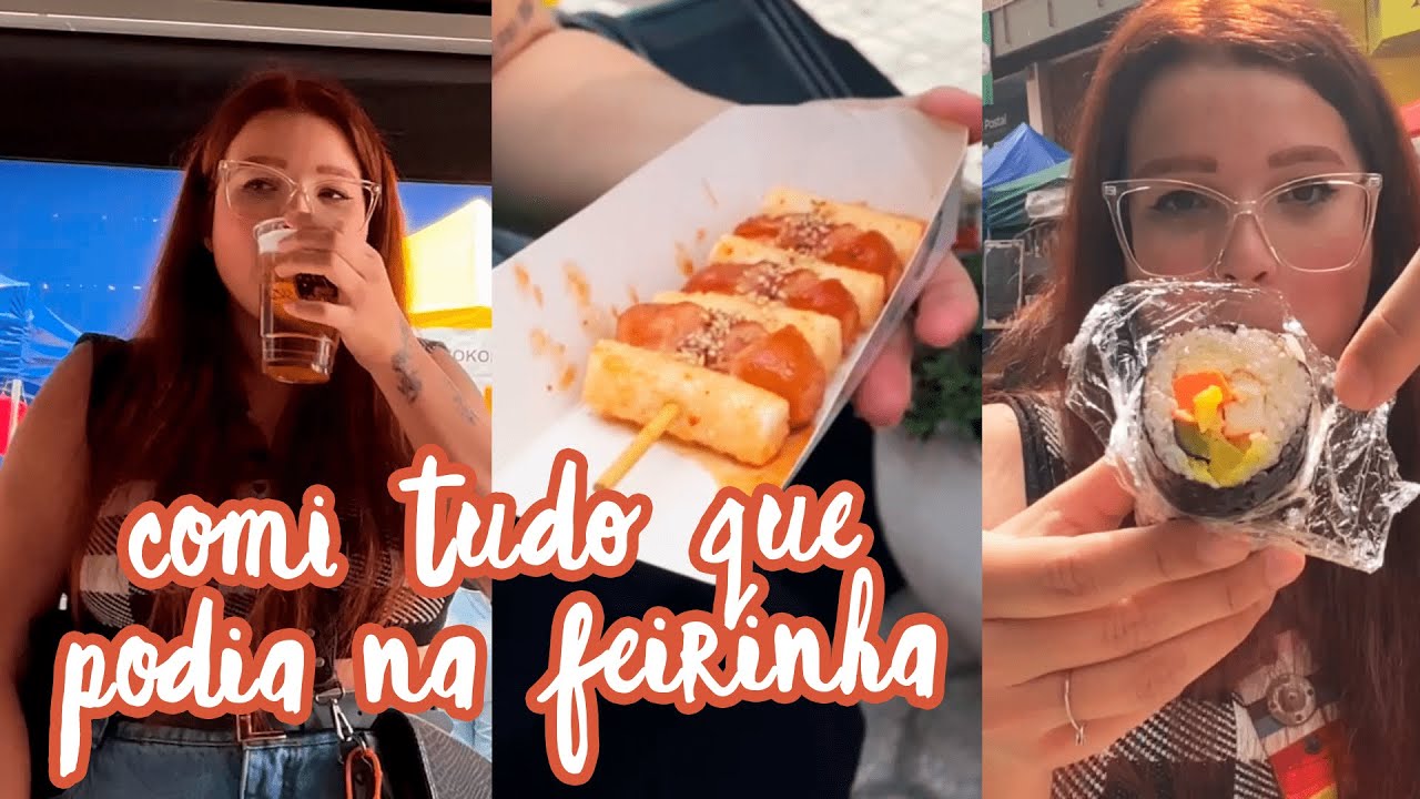 Visitei a Feira do Bom Retiro em São Paulo e experimentei comidas de rua asiáticas