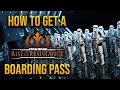 Refresher on how to get a RISE OF THE RESISTANCE boarding pass