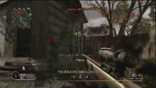 CoD4 Montage - 5 Kills 1 Shot Collateral - Quick Scope / No Scope
