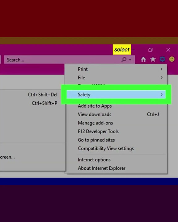 how-to-delete-internet-history-on-internet-explorer-youtube
