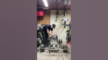 Is this enough steering angle? 👀 #driftkart #gokart #diy