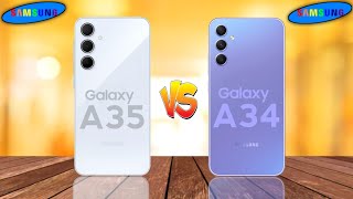 Samsung Galaxy A35 5G Vs Samsung Galaxy A34 5G
