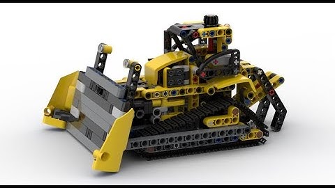 LEGO® 42121 Alternate Build - Heavy-Duty Excavator - Bulldozer