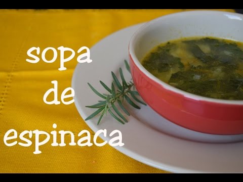 Video: Sopa De Ternera Con Espinacas Y Acedera