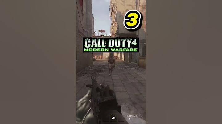 Top 5 des meilleurs Call of duty 😎