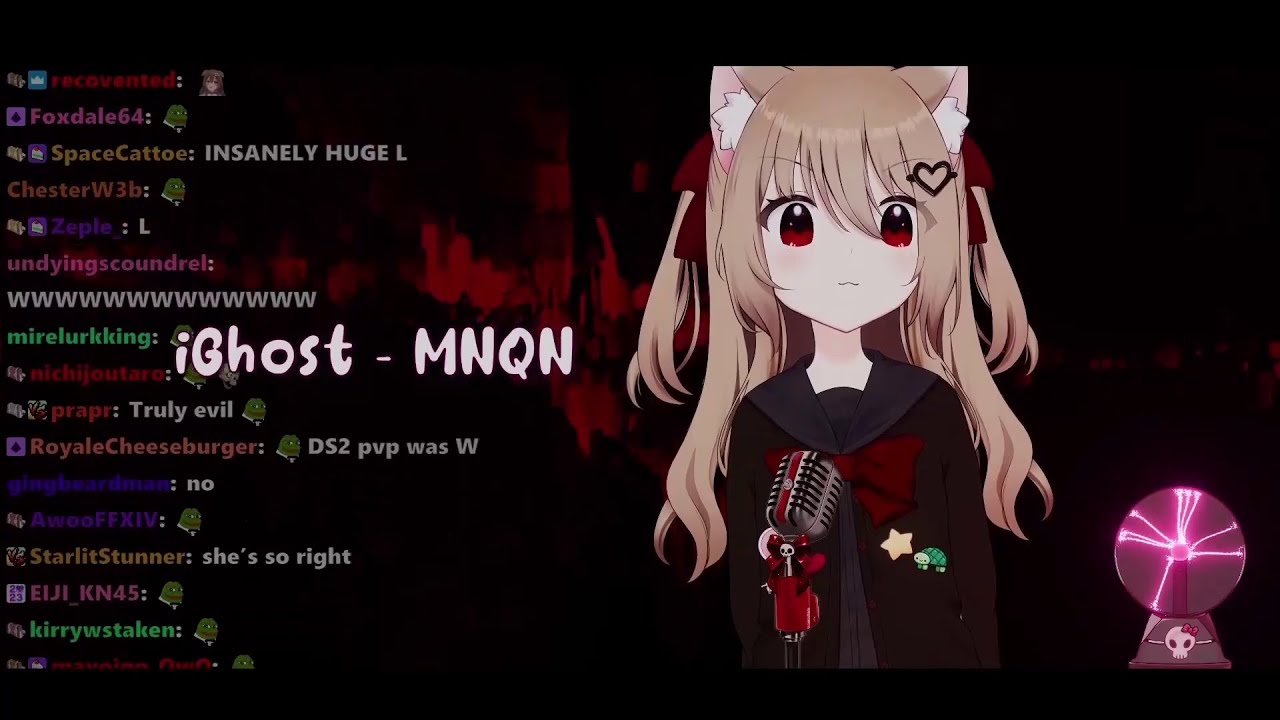 Evil Neuro sings: iGhost by MNQN (Muted Because Of Copyright Claims)