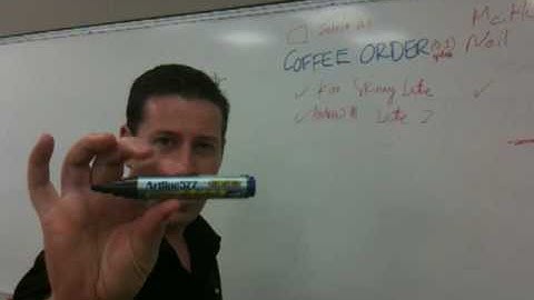 How to remove a permanent marker from a whiteboard.