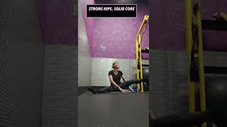 Strong hips. Strong core. #coreworkout #fitlifebalance #fitness50plus