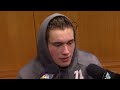 Postgame at STL (3/26): Celebrini
