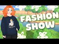 ACNH Fashion Show ft cat cam!! | acnh live