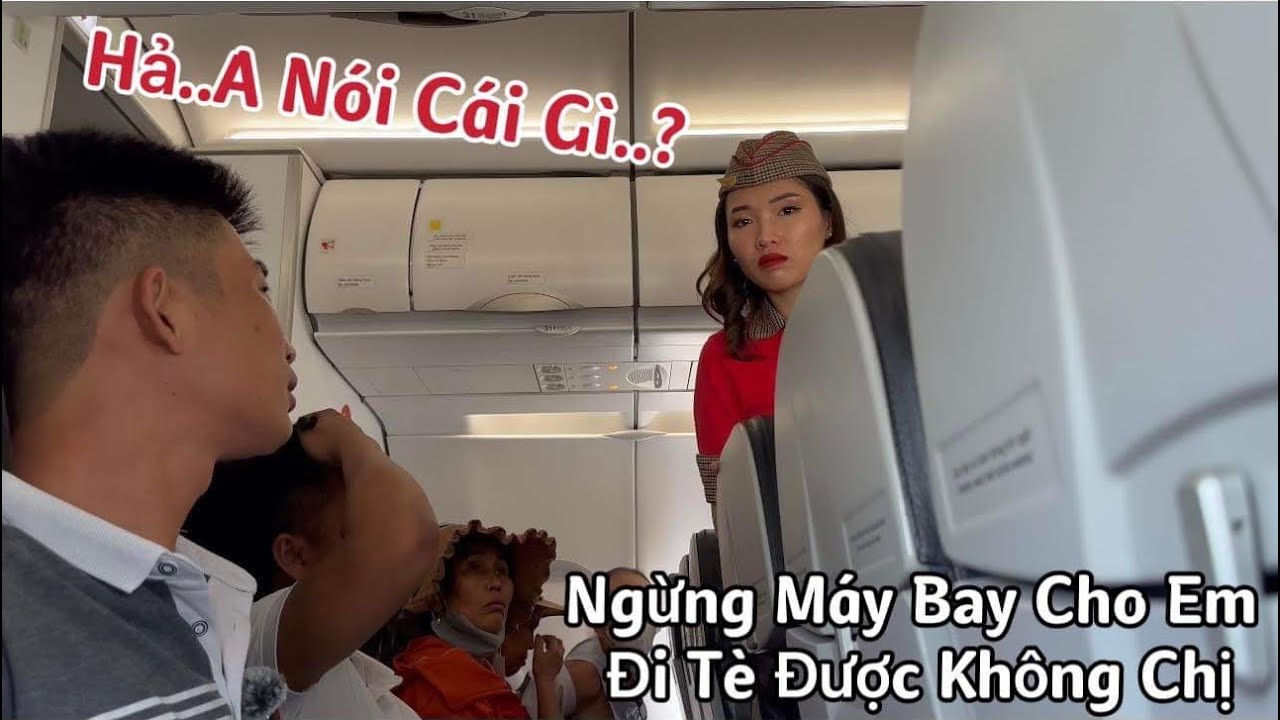 Thuận Gòm- 7 Lé lên máy bay bỏ nhà đi bụi- Lần đầu 7 Lé đi máy bay và Cái kết