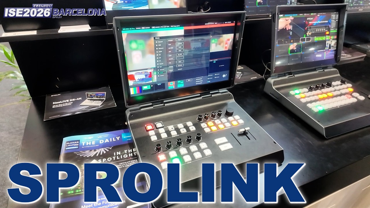 【ざきさんが行くISE2026@Barcelona】新製品＆参考出展製品も！？【SPROLINK】