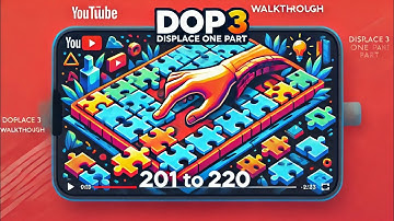 DOP 3: Displace One Part - Levels 201 to 220 Step-by-Step Walkthrough#dop3 #games #videogame #usa