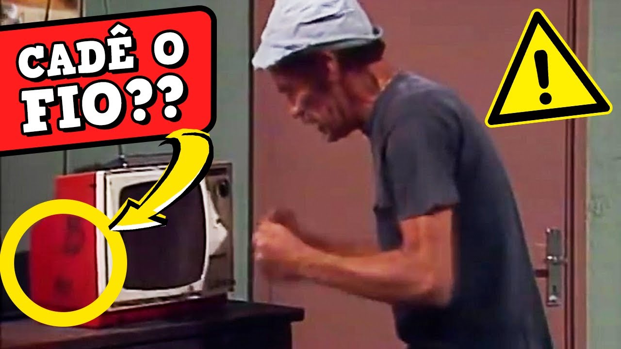 ERROS de GRAVAÇÃO de CHAVES que você NÃO PERCEBEU!! 🤯 (PARTE 5)