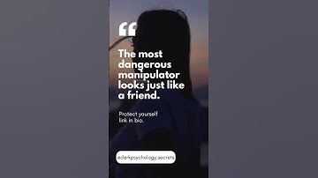 Dark Psychology | Tricks Manipulators Don’t Want You to Know