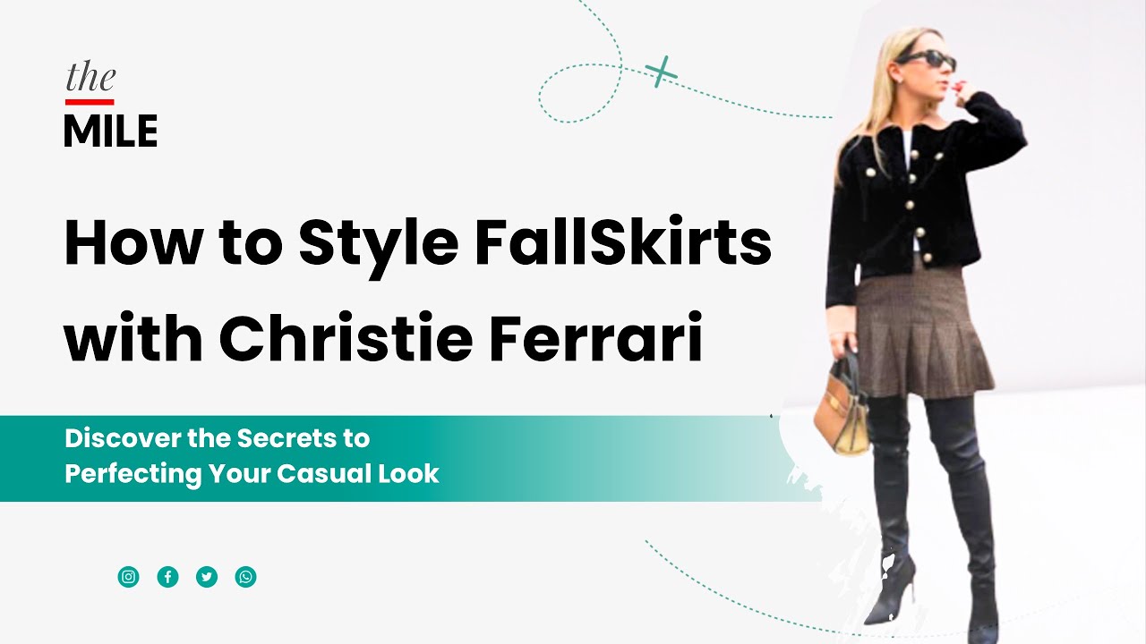 Suede Skirt: A Versatile Fall Must Have — christie ferrari