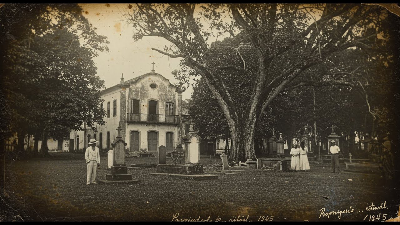 O Cemitério Esquecido dos Oliveira — História Proibida de Rituais Noturnos nos Arquivos Coloniais