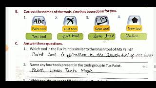Computer, Class-2, Chapter-8, MS. Fun with Tux Paint Part 2, Book- Computer Concept By Ms. Jyoti