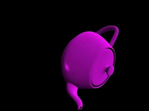 Shinny teapot in python