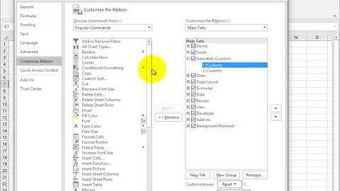 Advanced Excel Training: Customizing the Ribbon and Quick Access Toolbar.