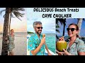 INCREDIBLE Beaches and TASTY Food in Caye Caulker, Belize!!