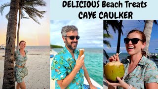 INCREDIBLE Beaches and TASTY Food in Caye Caulker, Belize!!