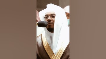 تلاوة مرئية سورة المؤمنون الآيات من ١٢ إلى ١٤ الشيخ ياسر الدوسري