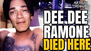 The Final Home and Grave of Punk Rock Legend Dee Dee Ramone