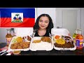 HAITIAN FOOD MUKBANG- GRIOT, HAITIAN RICE, FRIED PLANTAIN | Eating Show | KissedByKen