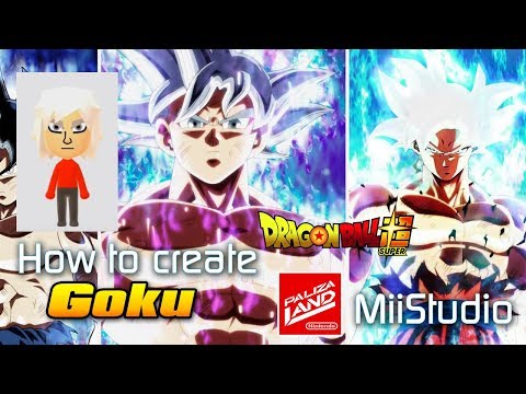 Tutorial Mii Maker How To Create Ultra Instinct Goku From Dragon