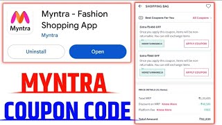 Myntra LOOT Offer Today! 😱 Flat ₹500 OFF Coupon Code (June 2026)