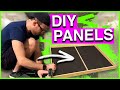 How I Built My Acoustic Panels (Wall, Ceiling, and Cloud Panels) - An In Depth Build Video