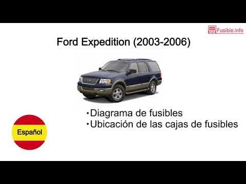 Diagrama de fusibles Ford Expedition (2003-2006) - YouTube