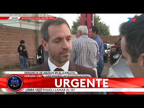 GUALEGUAYCHÚ: Tras las denuncias de abuso en el Ejército, mañana indagan a los dos detenidos