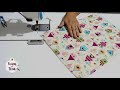 DIY - Como unir tecidos com uma espécie de "Quilt" super Fácil