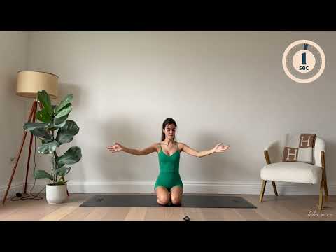 5MIN Arm Pilates Workout No Equipment Slim Toned Arms