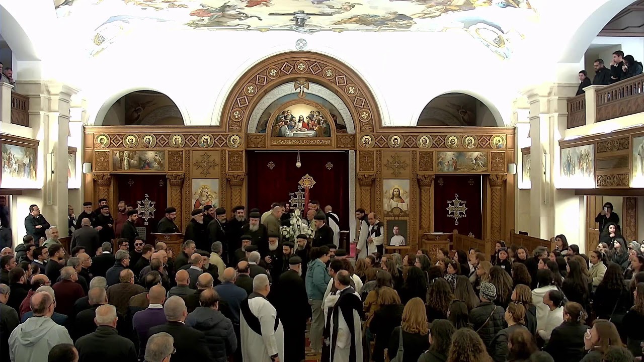 بث مباشر - صلاة جنازة المنتقل  / كريم هشام -الاربعاء 4 مارس 2026 - كنيسة يوسف النجار