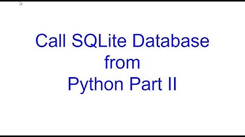 Connect Python to SQLite Databases Part 2 | Learn Python From Scratch 9 | Kovolff