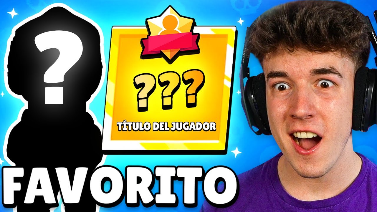 CONSIGO LA MAESTRIA de MI BRAWLER *FAVORITO* en BRAWL STARS