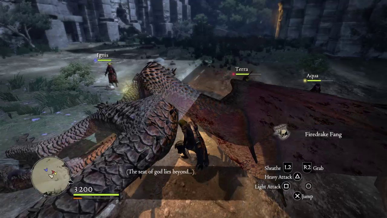 Dragon's Dogma: Ranger Level 200 BBI Hard [PS4] - YouTube